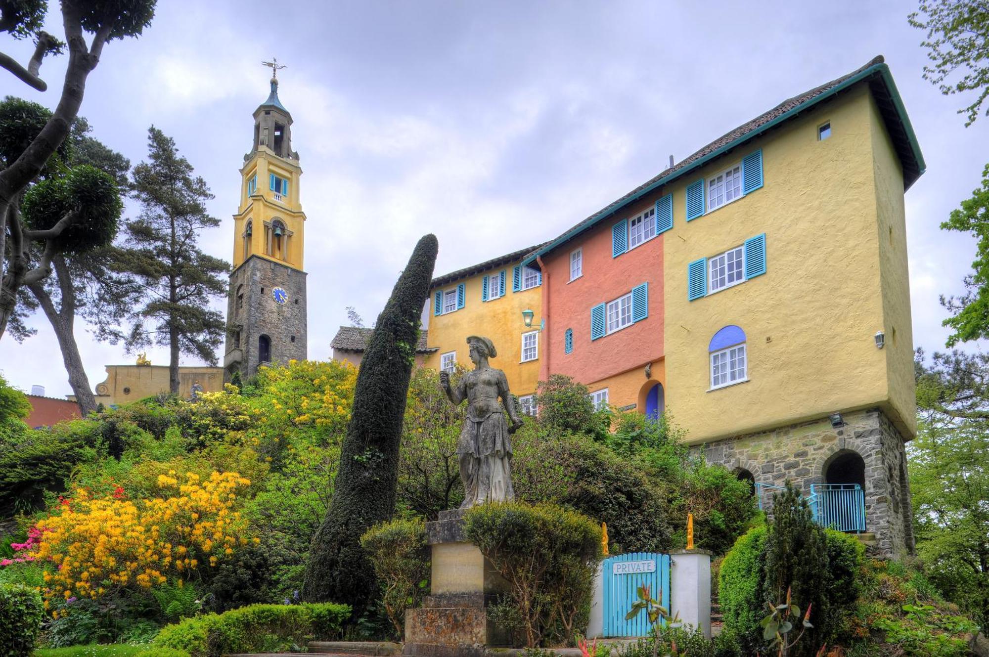 Portmeirion Village&Castell Deudraeth Porthmadog Exterior foto