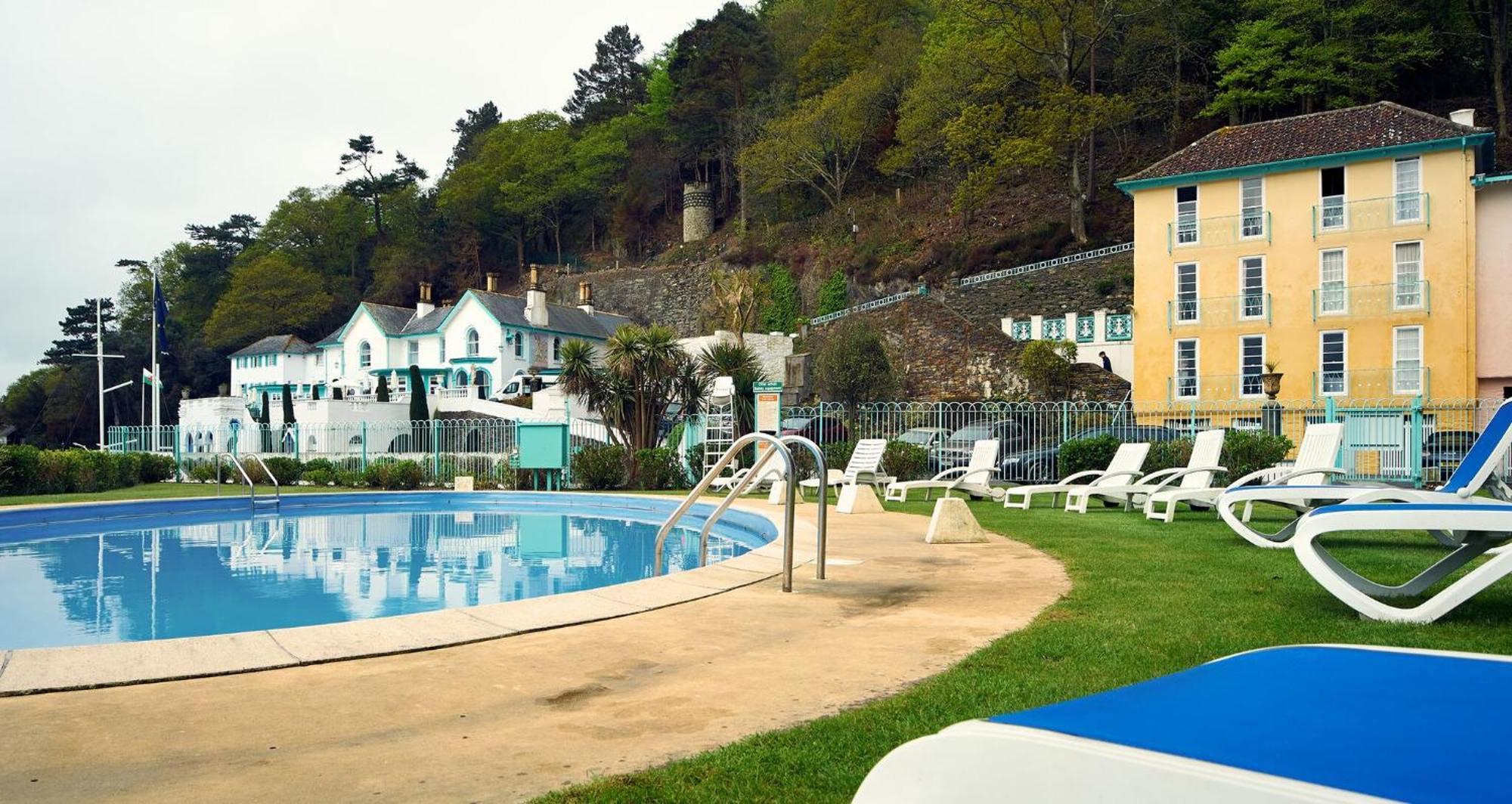 Portmeirion Village&Castell Deudraeth Porthmadog Exterior foto